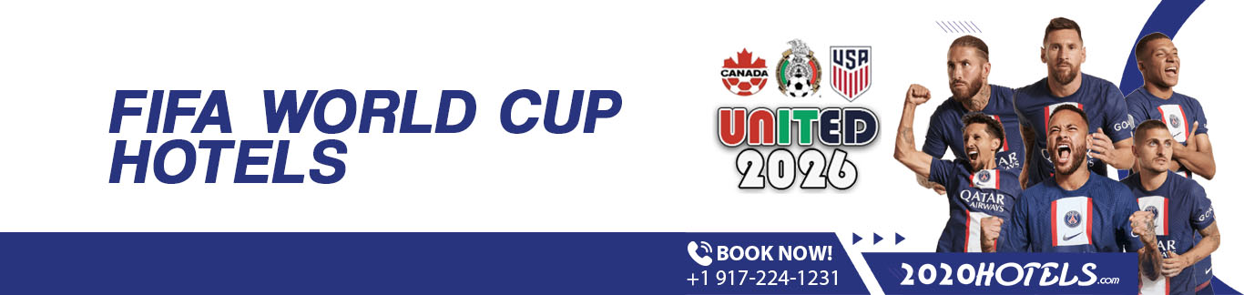 Book Super Bowl, Olympic Games, FIFA World Cup, Champions League, NCAA Final Four, Field of Dreams Game, F1 & every major sports event hotel rooms & luxury suites.